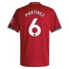 Manchester United Martinez 6 Hjemme 2025-26 - Herre Fotballdrakt